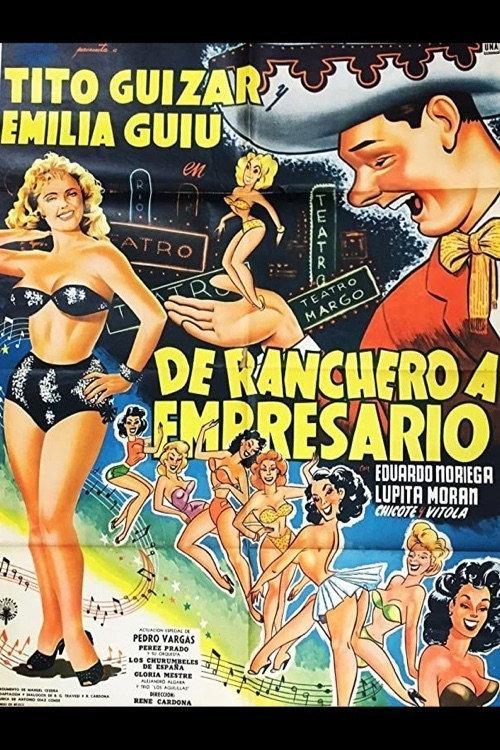 De ranchero a empresario 1954 official movie poster