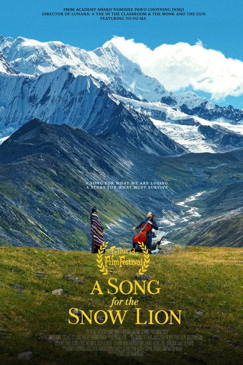 A Song for the Snow Lion 2026 official movie poster