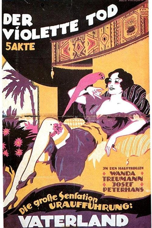 Der violette Tod 1919 official movie poster