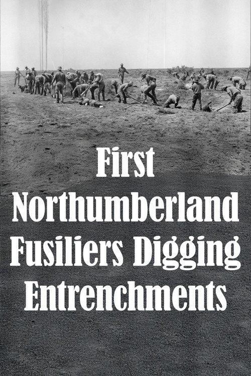 First Northumberland Fusiliers Digging Entrenchments 1899 official movie poster