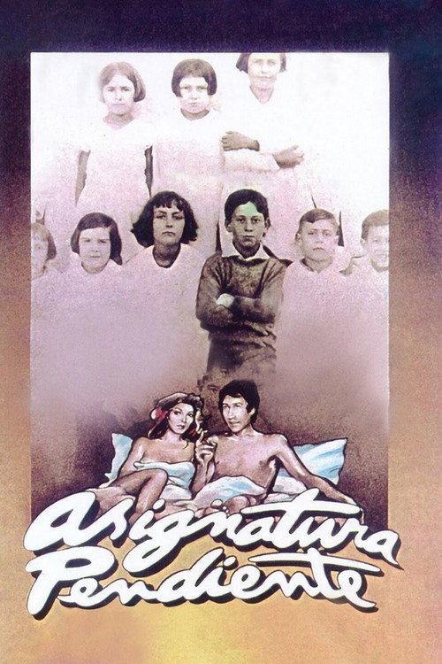 Asignatura pendiente 1977 official movie poster