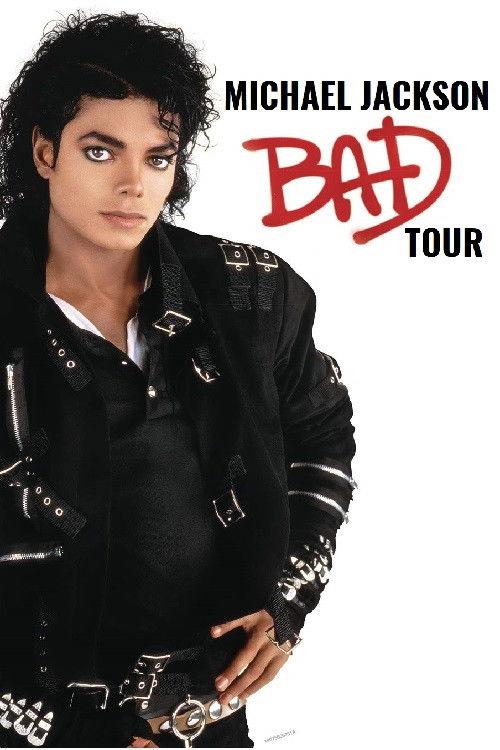 Michael Jackson: Bad Tour Live in Brisbane 1987 1987 official movie poster