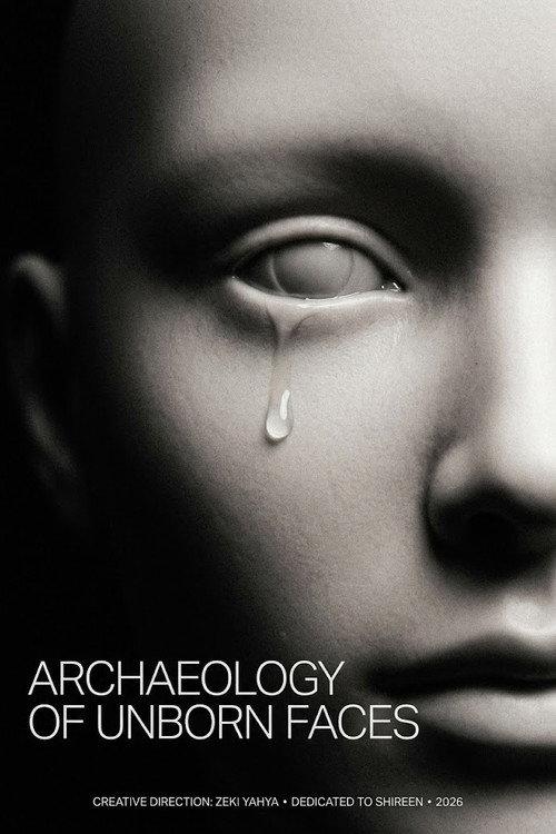 ARCHAEOLOGY OF UNBORN FACES 2026 official movie poster