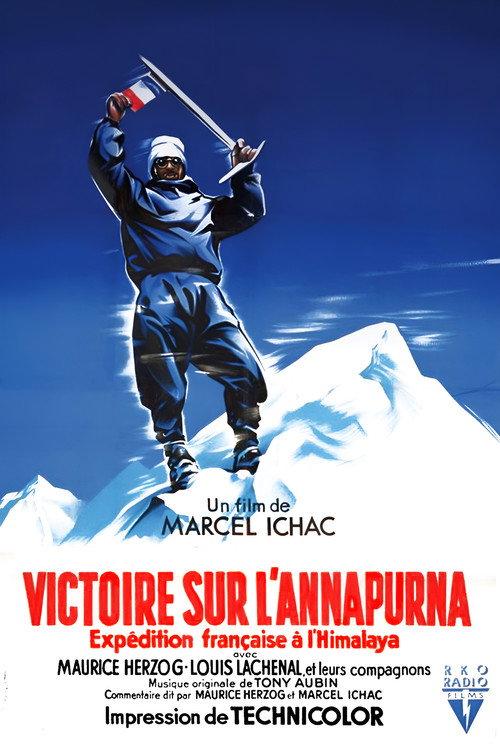 Victory over Annapurna 1953 official movie poster
