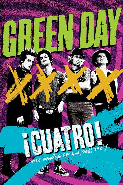 Green Day: ¡Cuatro! 2012 official movie poster