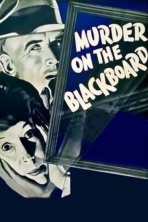 Murder on the Blackboard 1934 official movie poster