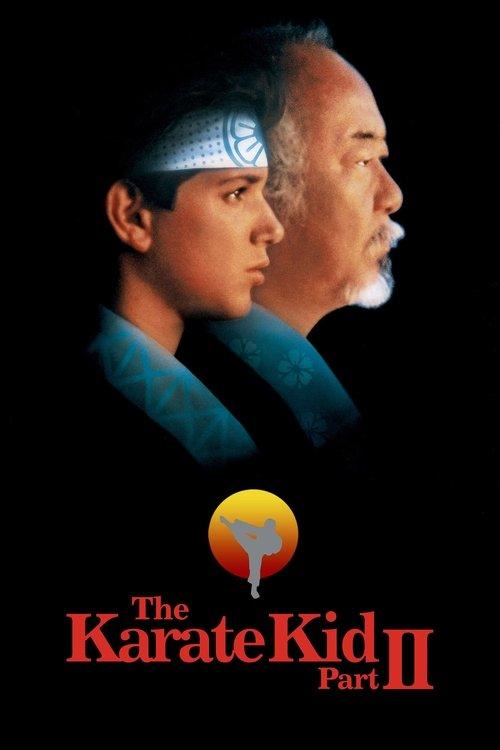 The Karate Kid Part II 1986 official movie poster