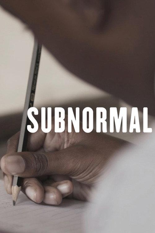 Subnormal 2021 official movie poster