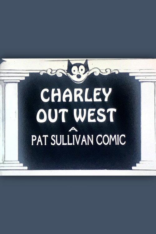 Charley Out West 1919 official movie poster