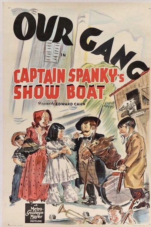 Captain Spanky's Show Boat 1939 official movie poster