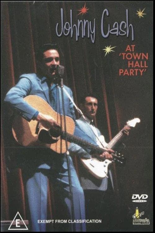 Johnny Cash at 'Town Hall Party' 2006 official movie poster
