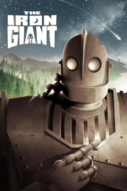 The Iron Giant 1999 official movie poster