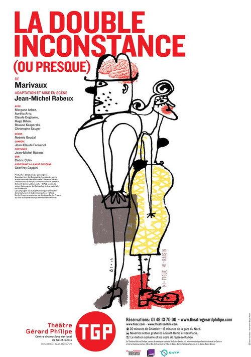 La Double Inconstance 2009 official movie poster