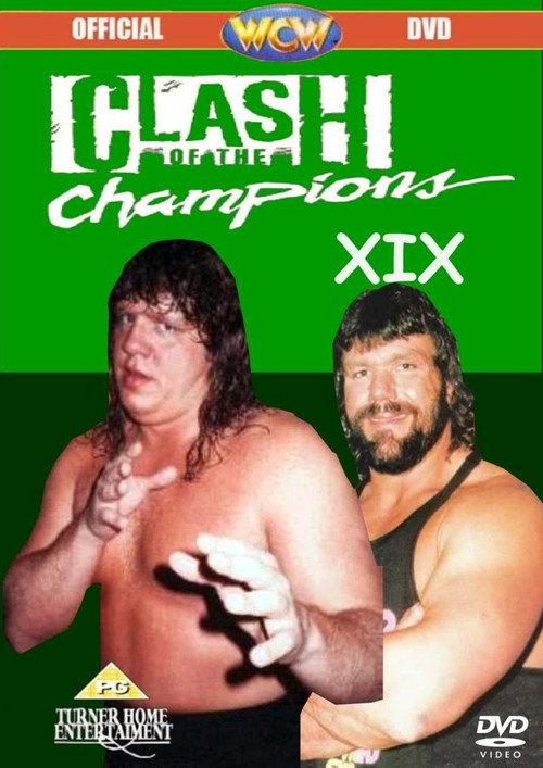 WCW Clash of The Champions XIX 1992 official movie poster