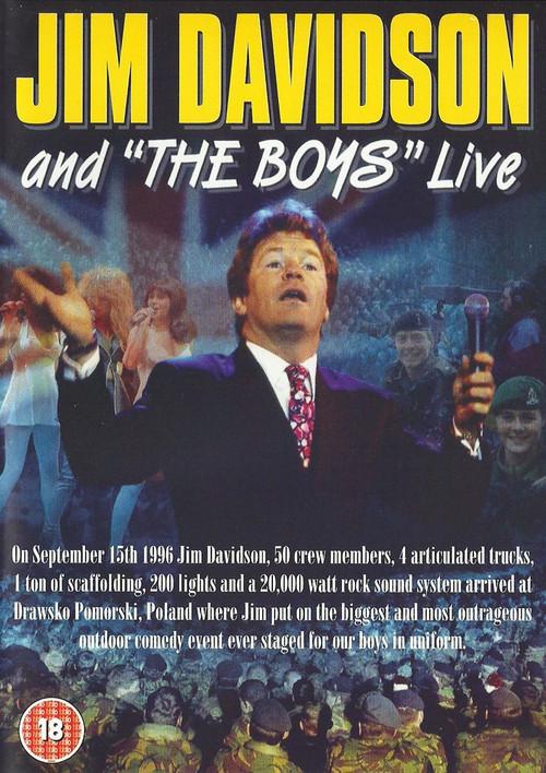 Jim Davidson and 'The Boys' Live 1996 official movie poster