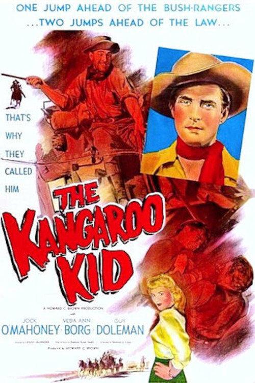 The Kangaroo Kid 1950 official movie poster