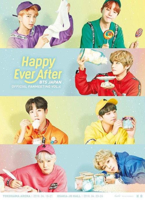 BTS Japan Official Fanmeeting Vol.4 ~Happy Ever After~ 2018 official movie poster
