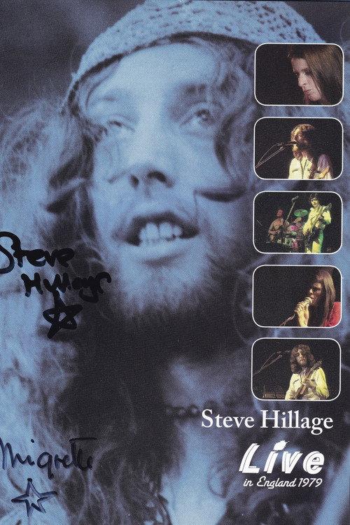 Steve Hillage Live in England 1979 1979 official movie poster