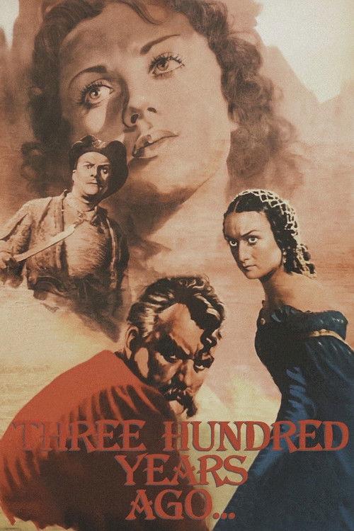 Three Hundred Years Ago... 1956 official movie poster