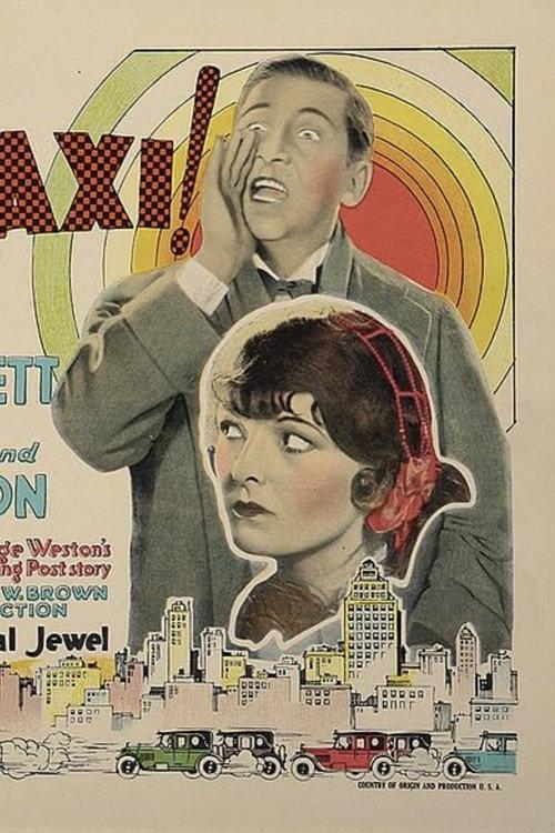 Taxi! Taxi! 1927 official movie poster