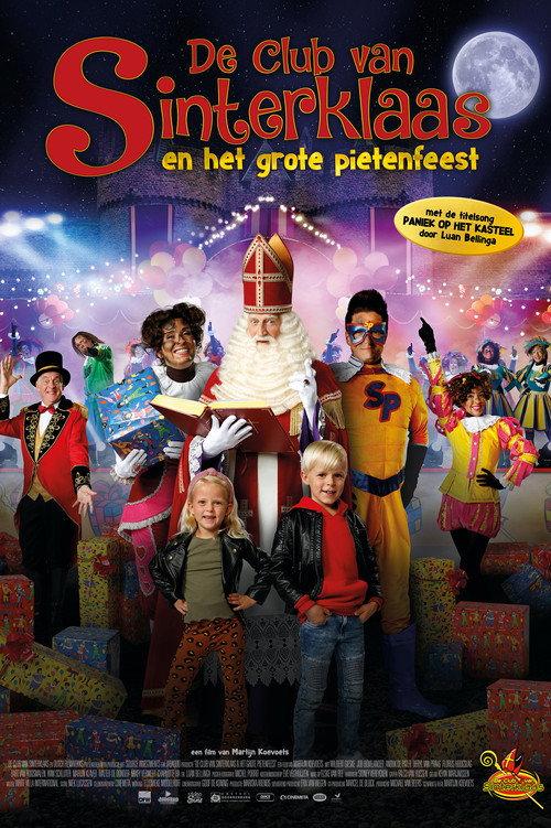 De Club Van Sinterklaas: Het Grote Pietenfeest 2020 official movie poster