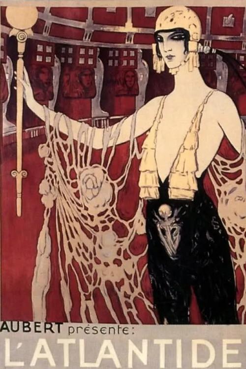 L'Atlantide 1921 official movie poster