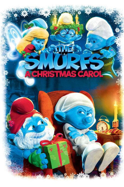 The Smurfs: A Christmas Carol 2011 official movie poster