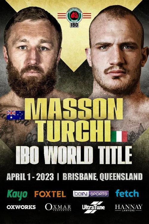 Floyd Masson vs. Fabio Turchi 2023 official movie poster
