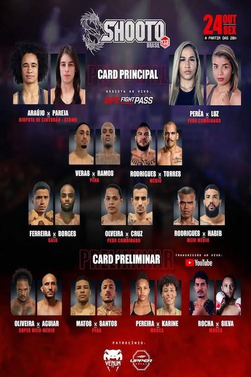 Shooto Brasil 133 2025 official movie poster