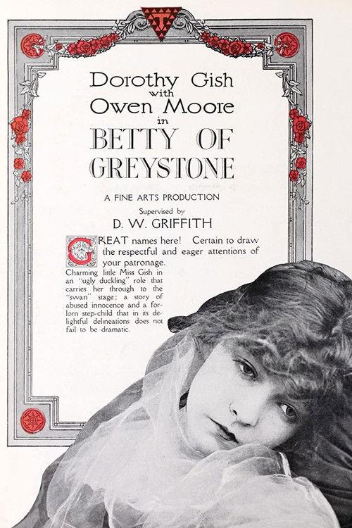 Betty of Greystone 1916 official movie poster