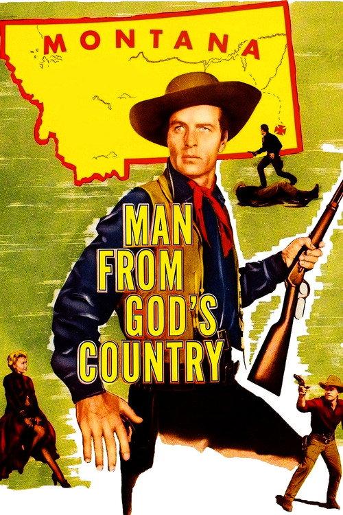 Man from God's Country 1958 official movie poster