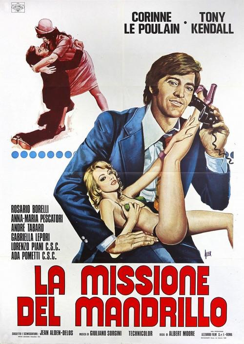 La Missione del Mandrillo 1975 official movie poster