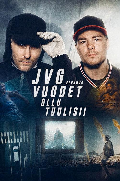 JVG-elokuva: Vuodet ollu tuulisii 2022 official movie poster