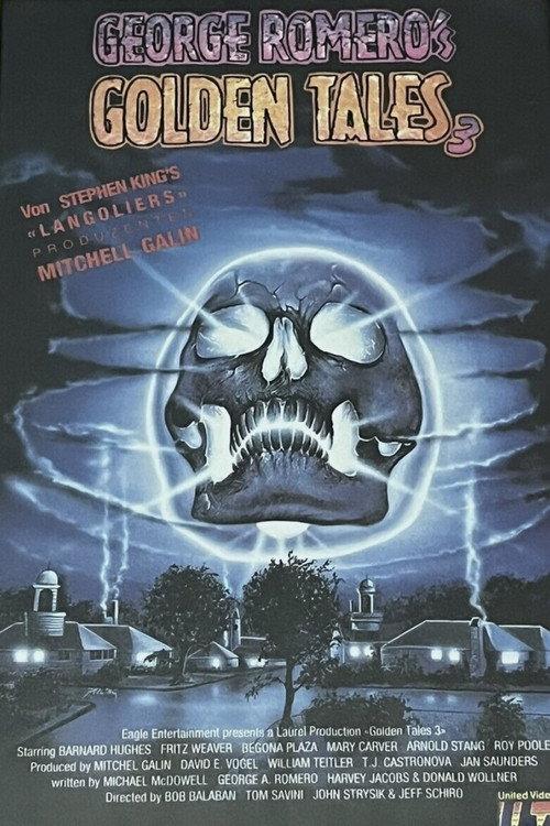 George Romero's Golden Tales 3 1995 official movie poster