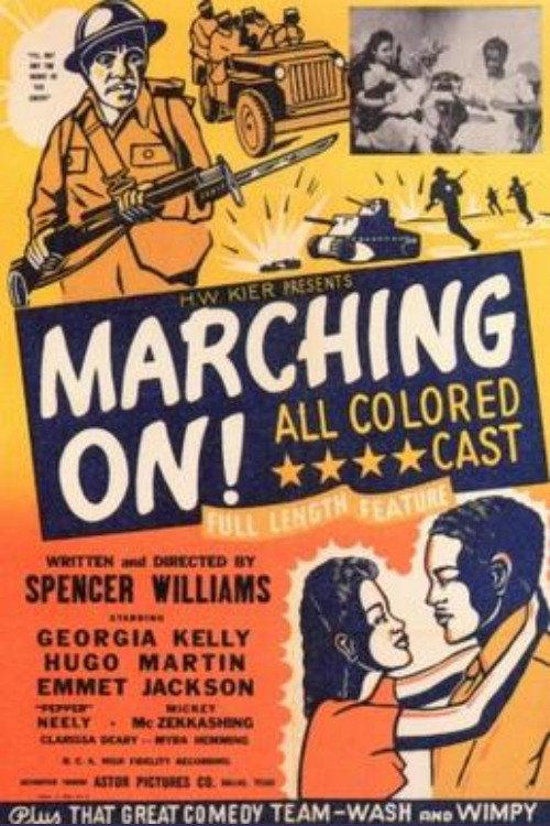 Marching On! 1943 official movie poster