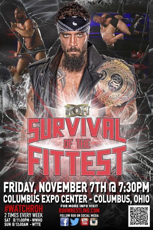 ROH: Survival of The Fittest - Night 1 2014 official movie poster