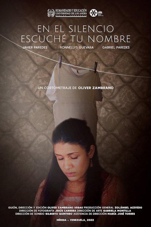 In The Silence I Heard Your Name 2022 official movie poster