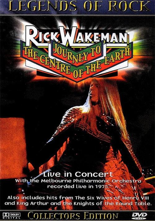 Rick Wakeman - Journey To The Centre Of The Earth 1975 official movie poster