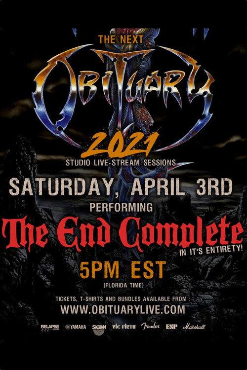 Obituary - The End Complete Album Live Stream 2021 official movie poster