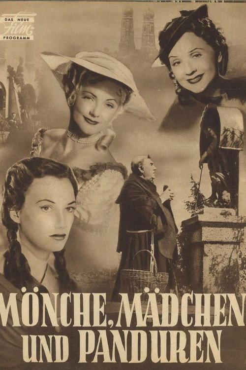 Monks, Girls and Pandours 1952 official movie poster