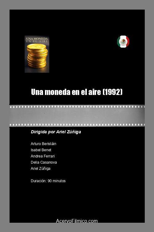Una moneda en el aire 1992 official movie poster