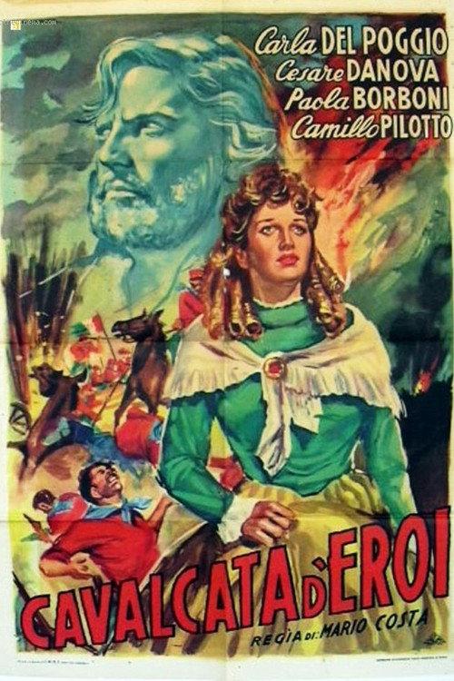 Cavalcata d'eroi 1950 official movie poster