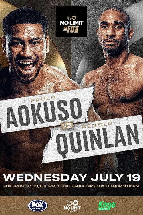 Paulo Aokuso vs. Renold Quinlan 2023 official movie poster