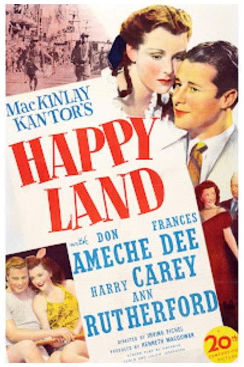 Happy Land 1943 official movie poster