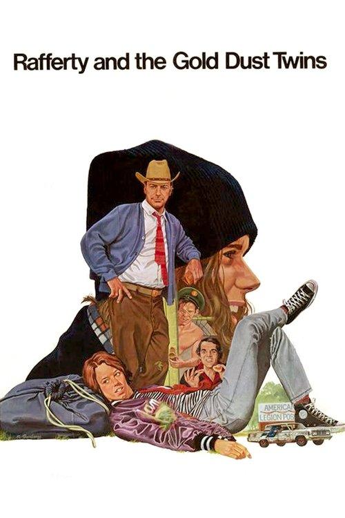 Rafferty and the Gold Dust Twins 1975 official movie poster