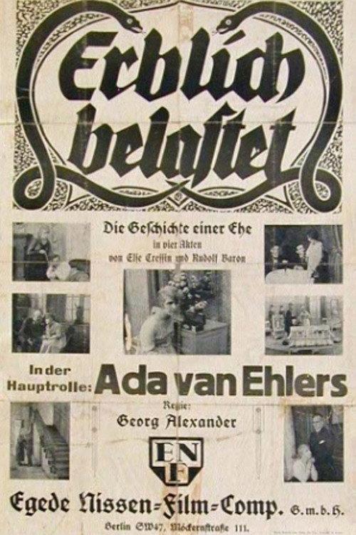 Erblich belastet 1919 official movie poster