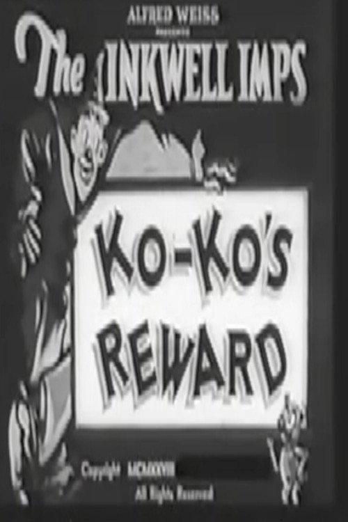 Ko-Ko's Reward 1929 official movie poster