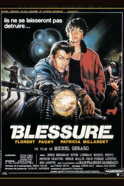Blessure 1985 official movie poster