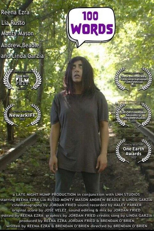 100 Words 2022 official movie poster