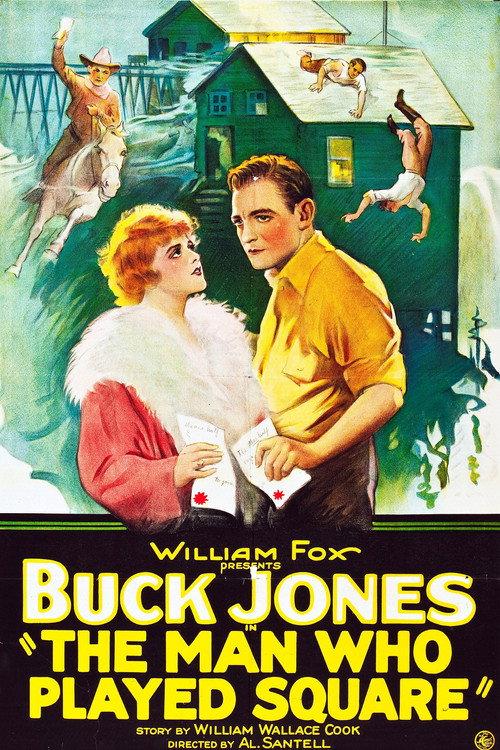 The Man Who Played Square 1924 official movie poster